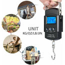 50kg LCD Digital Sacel Portable Electronic Hook Scale Fishing Luggage Weigher