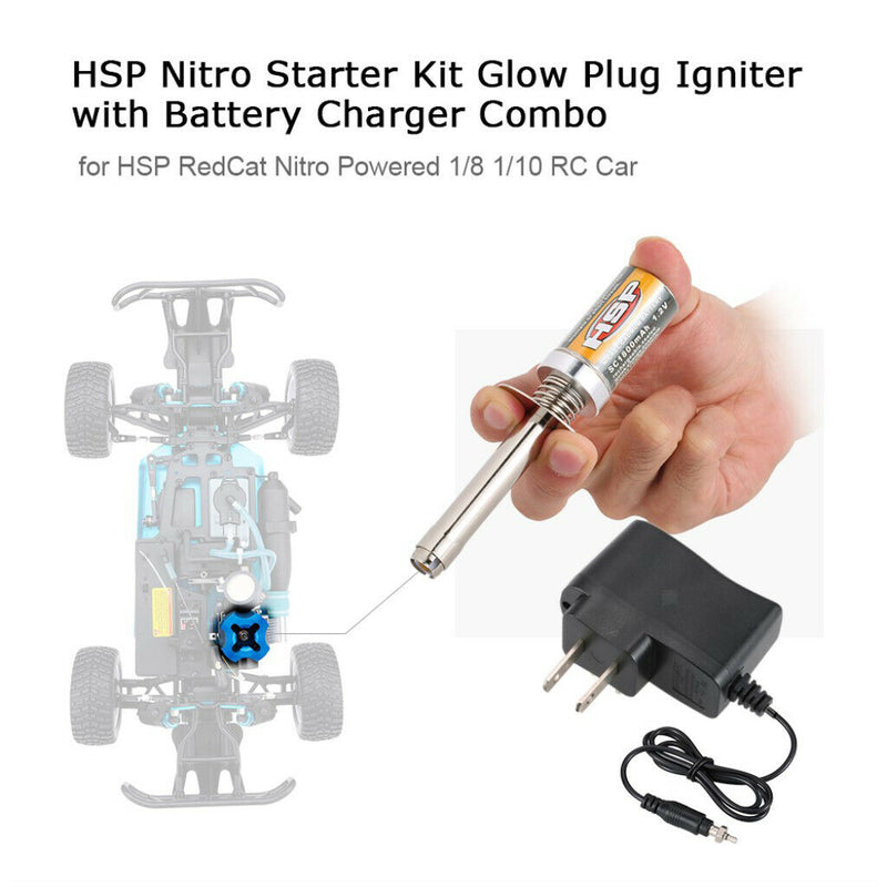 7x RC Methanol Oil Truck Starter Igniter Fuel Set for HSP  RC Car DIY
