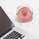Mini Usb Desktop Fan Personal Portable Cooling Fan with 360 Rotation Adjust