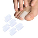 10pcs Silicone Toe Gel Protector Sleeve Tubes Ingrown Toenail Corn Cushion Cap