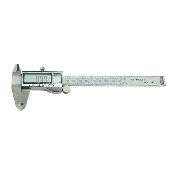 Stainless Steel 150mm 6inch Electronic Digital Vernier Caliper Micrometer Guage