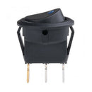 20X Round Rocker Switch 12V With Blue LED Light Dot Car Auto Rv Boat Toggle BVD