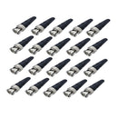 20Pcs Bnc Male Connector For Twist-On Coaxial Rg59 Cable CCTV Solderless plug
