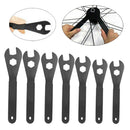 7Pieces Steel Hub Cone Wrench Set 13/14/15/16/17/18/19mm - Bike Hand Tool