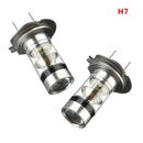 2Pcs H7 10000W 150000LM Car LED Headlight COB Kits Fog Light 6000K White New