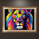 Colorful Lion 5D Diamond Painting Home Decor Embroidery Cross Stitch Craft