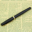 New High Quality Black Fountain Pen 22KGP M Nib Set