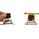 Outdoor Camp Stove Gas Regulator, Propane Refill Adapter, Cylinder Tank Coupler,