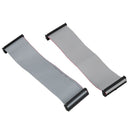 2pcs 2.54mm 40-Pin Female to Female IDE PATA Flat Ribbon Cable 20cm U6U4