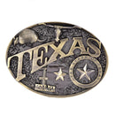 Texas Long Bull Horn Belt Buckle Western Cowboy  Novelty Belt Buckles Vint ME