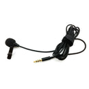 Microphone Pinzas Mini 3.5mm Jack For PC Cell Phone Pad Negro Soportes