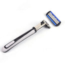 3pcs Men's Face Shaving Razor Shaver Blades Sharpener Razor 6 Layer Good Qual TE