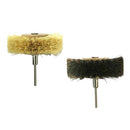 2Pcs 80mm 3inch Horse Hair and Sisal Polishing Wheel Buffing Pad Brushes for