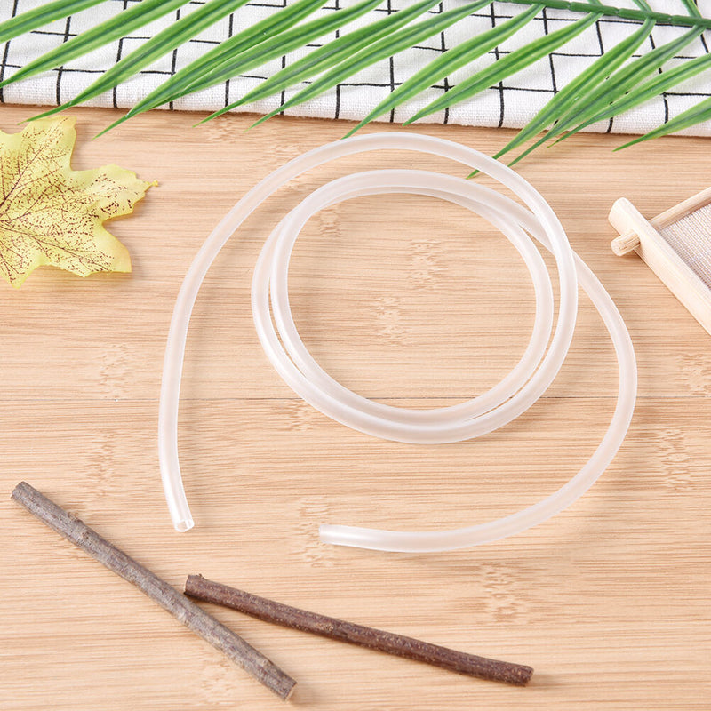 1M clear oxygen soft pump hose air bubble stone aquarium fish tank pump hose.ES