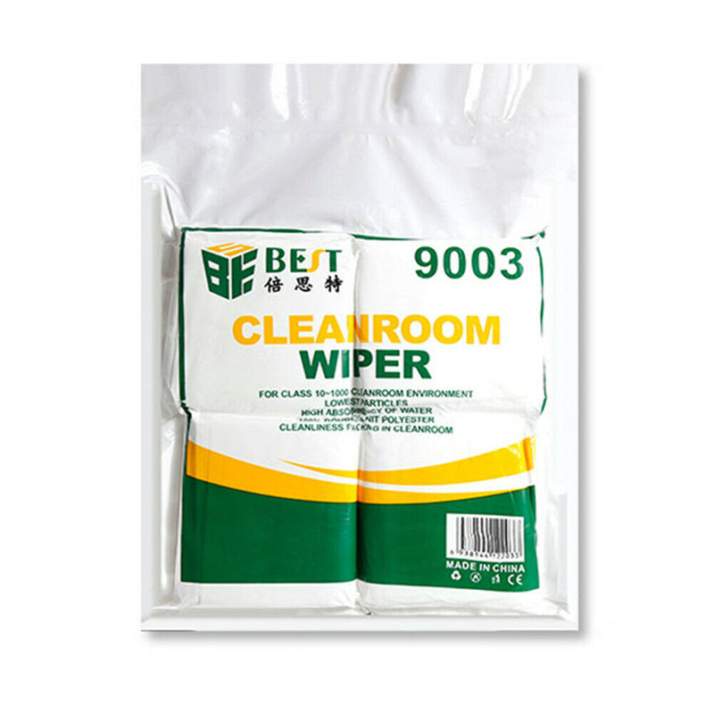 100pcs Cleanroom Wipers Microfiber Anti Static Non Dust Cloth for Mobile
