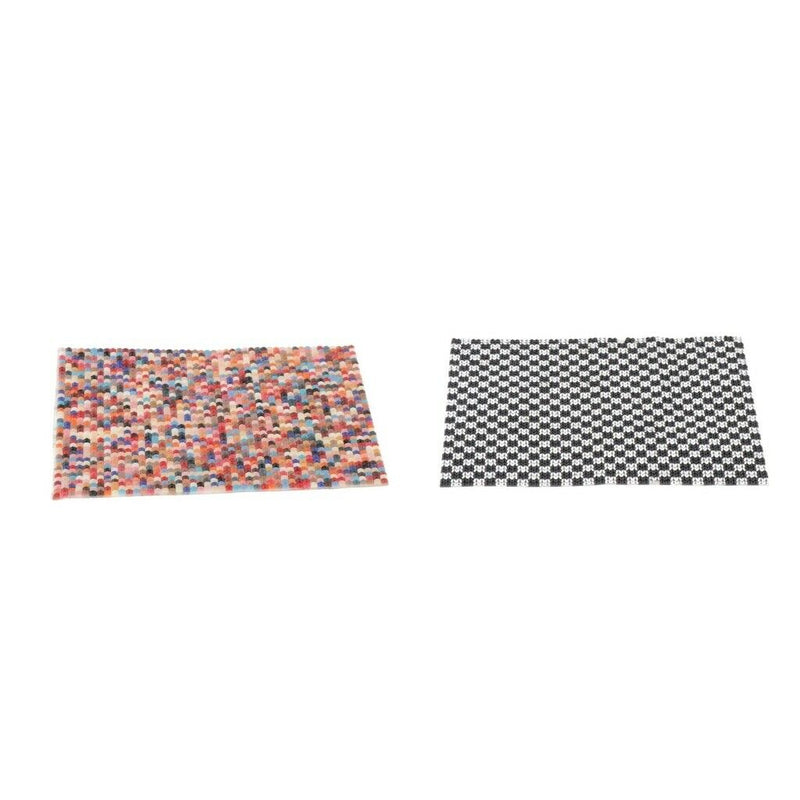 1/12 Handmade Miniatures Mosaic Rug Carpet Floor Covering Tile Wallpaper,