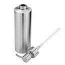 Stainless Steel Pump Soap Lotion Dispenser Liquid Shampoo Bottle Kitchen Ba J9K4