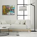 5D Full Drill Square Diamond Painting Cross Stitch Mosaic (F004 River) A