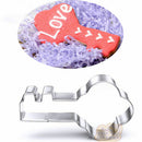 Novelty Key Style Cookie Cutter Pastry Fondant Cake Biscuit Pastry Mold Tool Gw