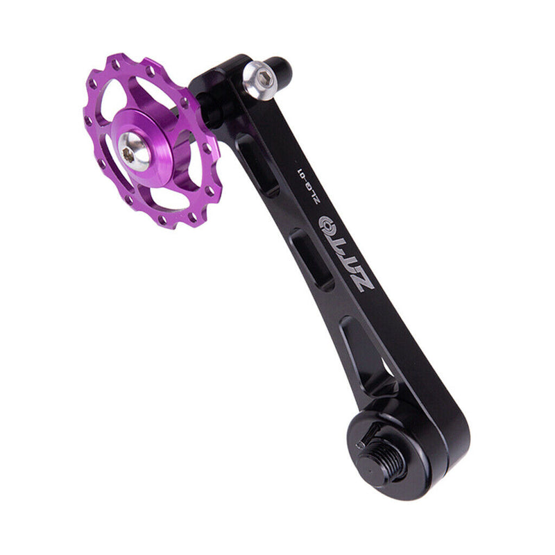 Bicycle Single  Derailleur Tensioner Bike Chain Adjuster Jockey Wheel