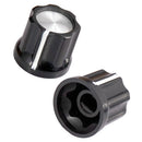 10pcs Black Tone Knobs for Electric Guitar Bass Amplifier