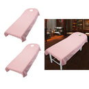 2x Extra Soft Solid Color Massage SPA Bed Table