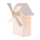 Decorate your own unfinished plain windmill shapes wooden money savings box