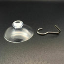 suction sucker window hooks clear wire hook 32MM ( pack of 10 )