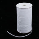 197 Yards 5mm Elastic Cord Flat Band Craft Thread Stretch String Spool for DIY