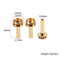 3 Pcs Golden Metal Connecting Rods Piston Buttons Repair Tool for Trumpet R