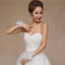 Wedding Fingerless Lace Flower Rhinestone Evening Party Women Bridal Gloves