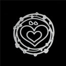 4x Love Ring Design Metal Cutting Dies For DIY Scrapbooking Album Paper Cards FT