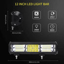 18W Flood LED Work Light Bar Driving Lamp 4WD SUV Truck UTE Offroad ATV AU