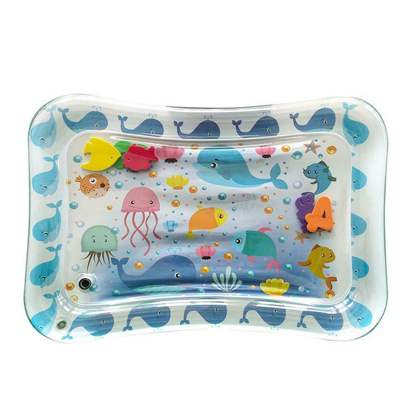 70CM Baby Kid Water Play Mat Inflatable Thicken PVC Infants Gym Playmat #gib