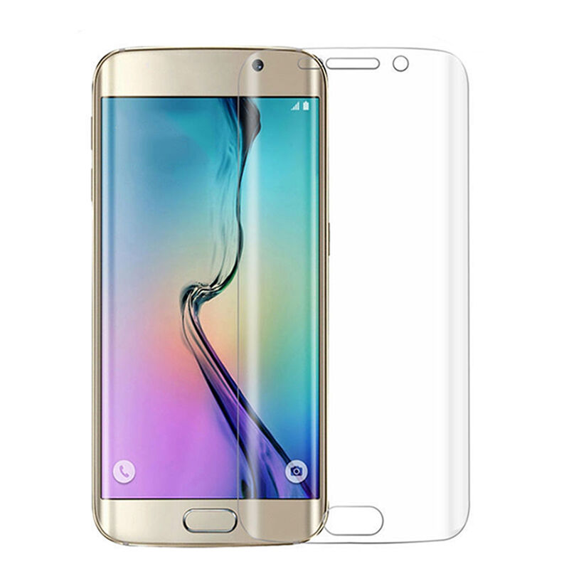 2pcs TPU Full Edge Tempered Glass Screen Protector For Galaxy S7 Edge.