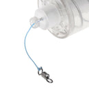 Fishing Feeder Automatic Tackle Stainless Steel Trap Spring Cage Baits Container