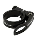 New GUB CX-49 Aluminum Alloy Bicycle Seat Post Clamp QR Quick Release Black