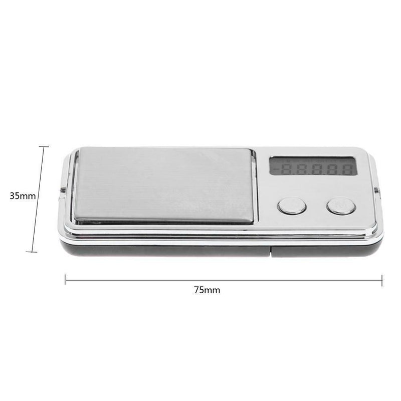100g/0.01g Mini Black High Precision Scale Jewelry Digital Weighing Balance
