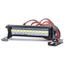1Pcs RC 12 LED Light Bar Metal Roof Lamp for Traxxas SCX10 KM2 CC01 RC4WD D