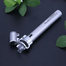 100x Metal Pen MG10085-9 Adjustable Microscope 3 LED Portable Tool