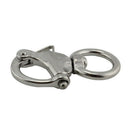 Stainless Steel 316 Ring Rotating Spring Shackle Quick Release Shackle New ZCP