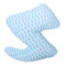 Nordic Clouds/Lightning/Snowflake Seat/Back Cushion Soft Cartoon Raindrops  K7U9