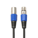 MagiDeal XLR Male to Female Shielded Cable Mic Audio Balanced Patch Cord 6ft
