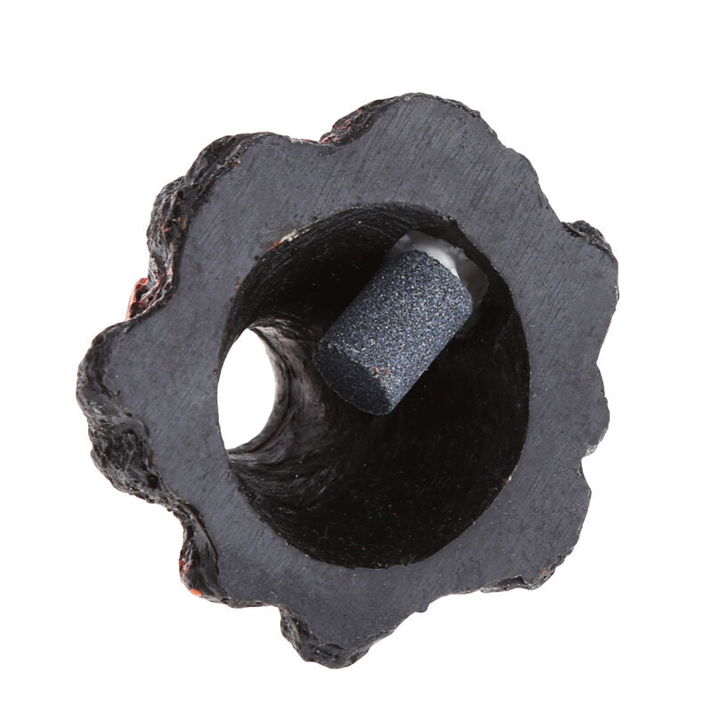 Aquarium Volcano Shape Air Bubble Ornament Stone Fish Tank Oxygen Pump Air Pump