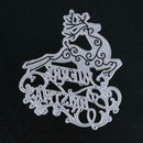 Jumping Elk Cutting Dies Stencils Scrapbook Embossing DIY Craft Album Card A