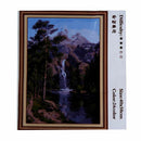 oil paint painting by numbers diy picture waterfall drawing on canvas oil p