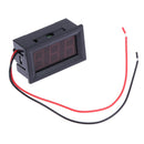 0.56inch LCD DC 3.2-30V Red LED Panel Meter Digital Voltmeter with Two-wire