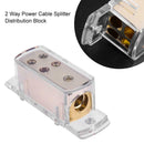 1x 4AWG to 4x 8AWG Car Audio Power/Ground Cable Splitter Distribution Block