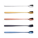 5Pcs Tea Spoon Stainless Long Handle Coffee Cocktail Stirring Spoon Newest Use