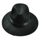 Bowler Floppy Cloche Bowknot Felt Fedora Style Hat